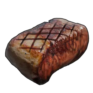 Приготовленное мясо большой кошки